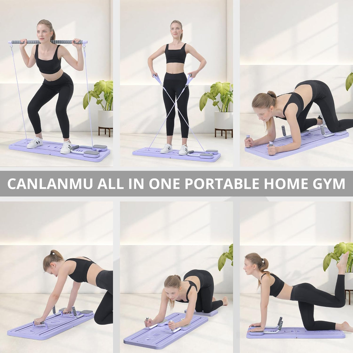 Portable Pilates Reformer Pilate Board