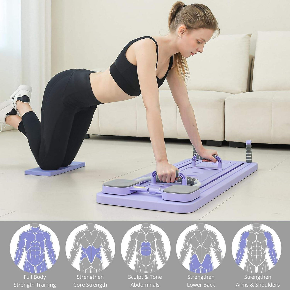Portable Pilates Reformer Pilate Board