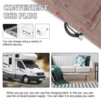 Couverture chauffante électrique sans fil