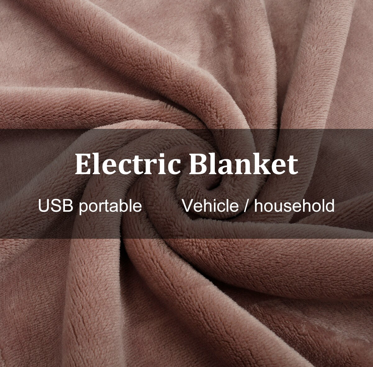 Couverture chauffante électrique sans fil