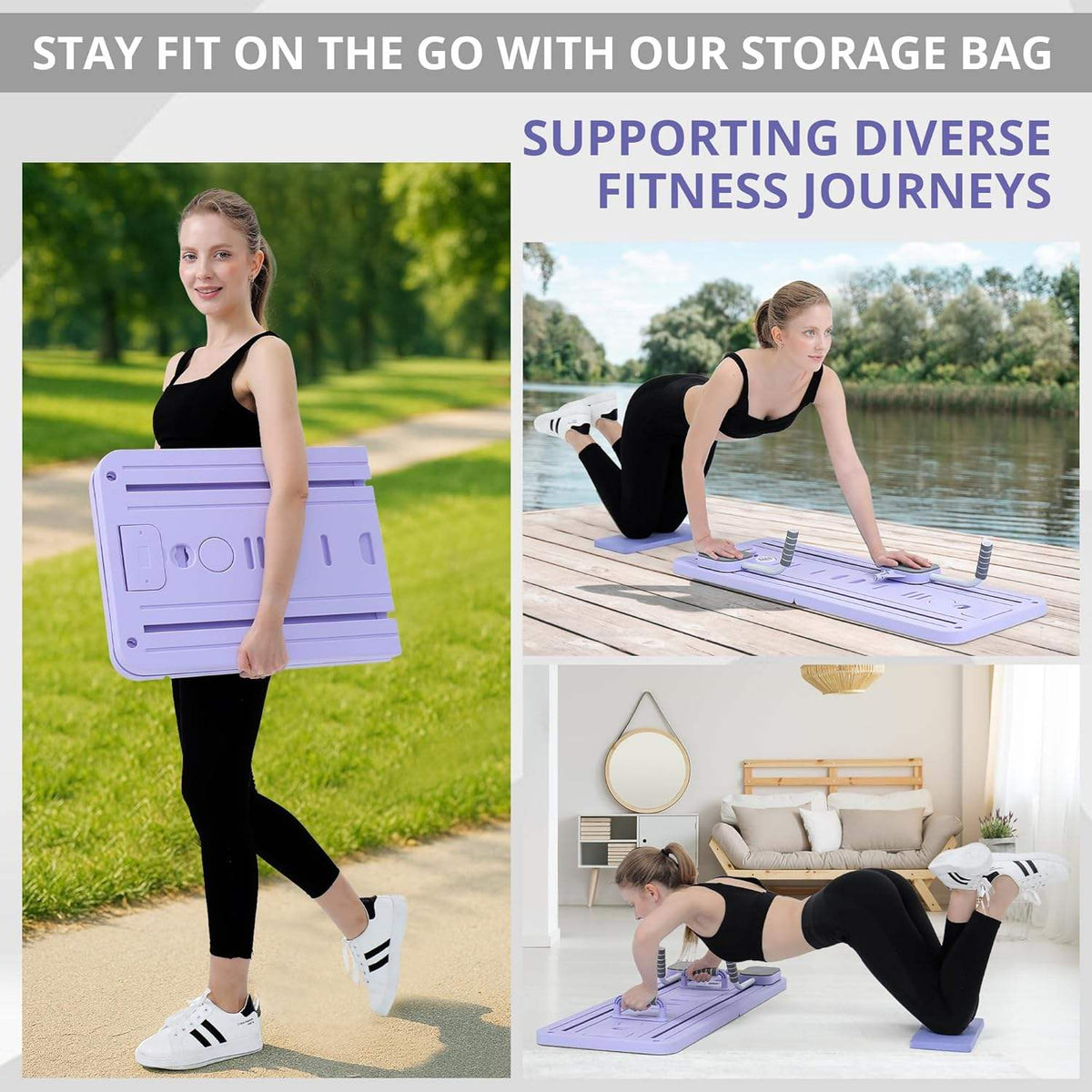 Portable Pilates Reformer Pilate Board