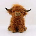 Highland Cow Plush Toy | Soft Stuffed Animal 25cm