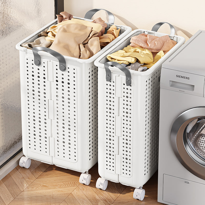 Laundry Basket With Wheels