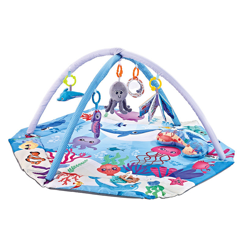 Baby Activity Play Mat | 8-in-1 Sensory Development Center