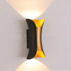 Curved Exterior Wall Light – LED Outdoor Fixture