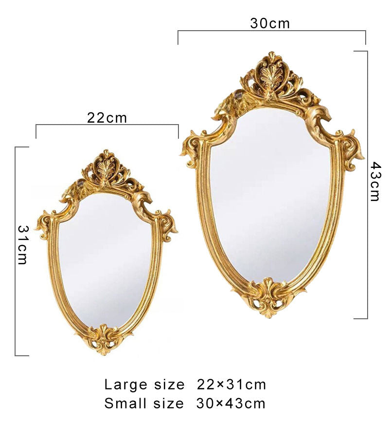 Vintage Style Gold Decorative Mirror