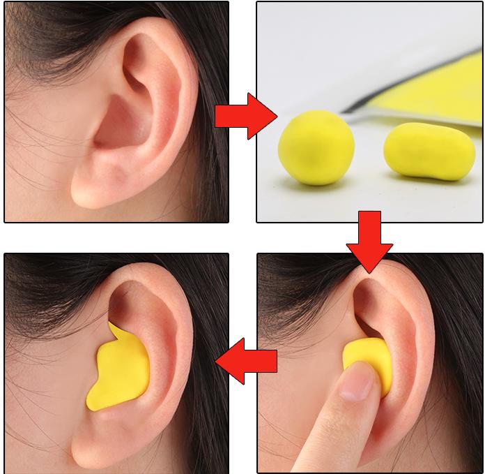 SilentComfort Earplugs: Waterproof Silicone Ear Protection for Sleep, Swimming & Relaxation