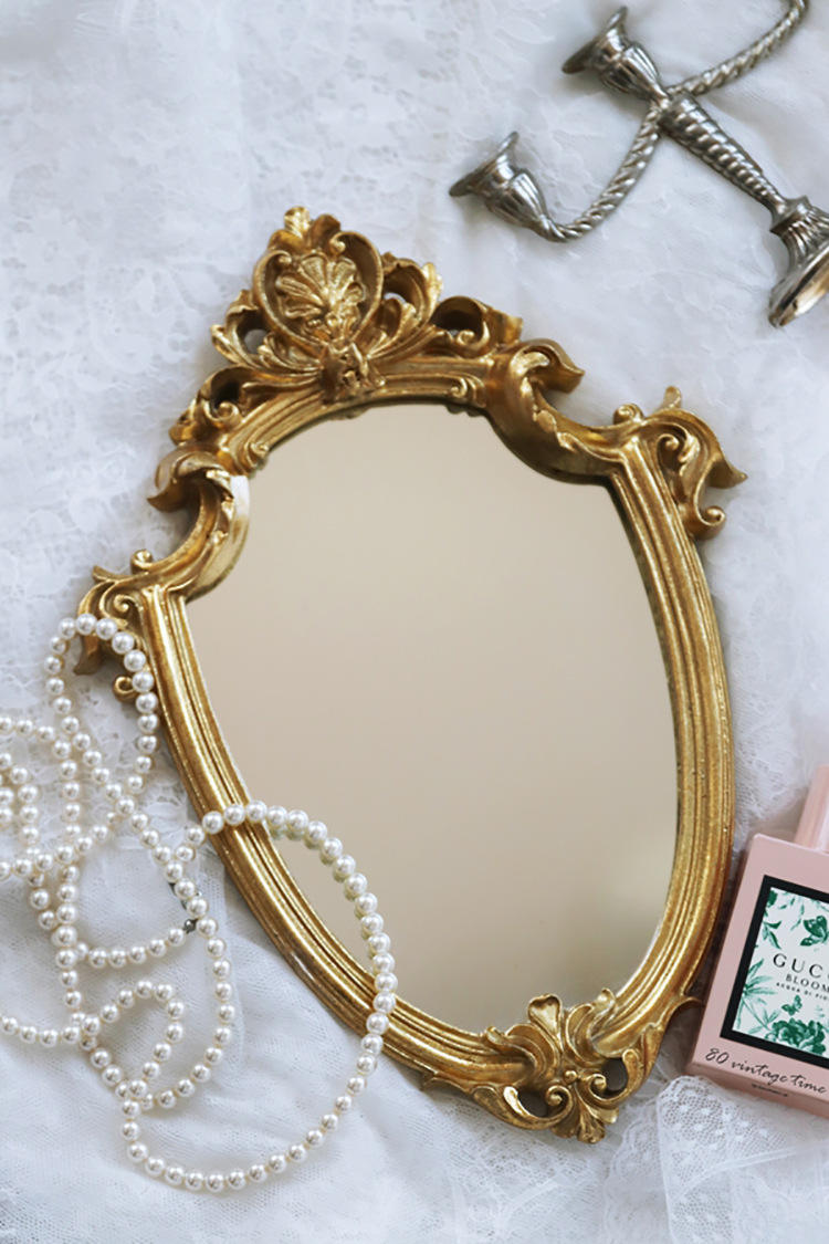 Vintage Style Gold Decorative Mirror