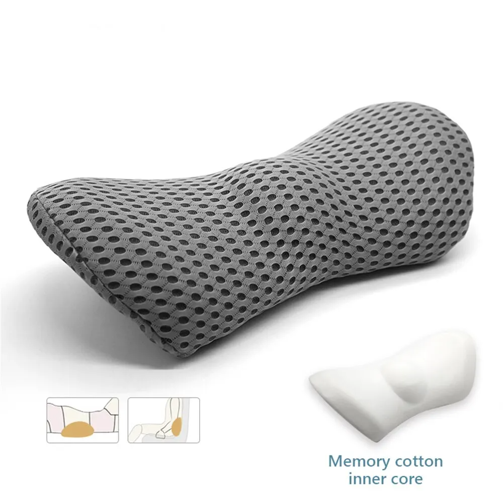 Coussin de soutien lombaire CoreComfort – Coussin dorsal orthopédique en mousse à mémoire de forme pour une posture saine