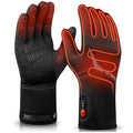 Heated Gloves Battery Powered Waterproof Touchscreen Winter Gloves