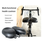 Noseless Bicycle Saddle – Comfortable, Ergonomic & Wide Seat for All Bikes – Perfect for Long Rides!