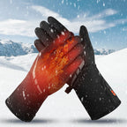 Heated Gloves Battery Powered Waterproof Touchscreen Winter Gloves