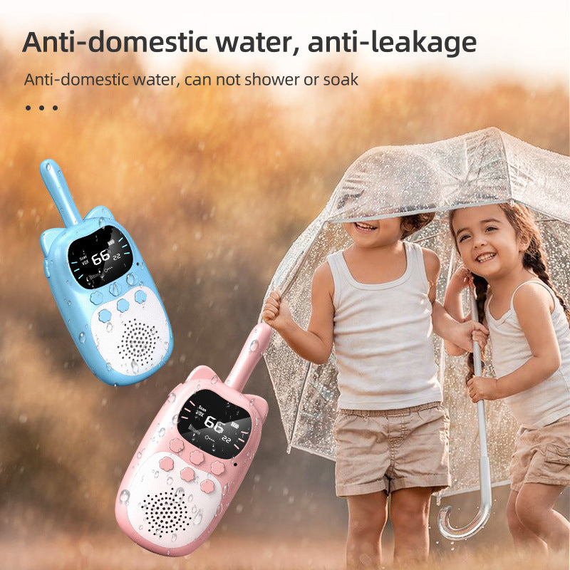 Kids Digital Walkie Talkie Set | 3KM Range With LCD Display
