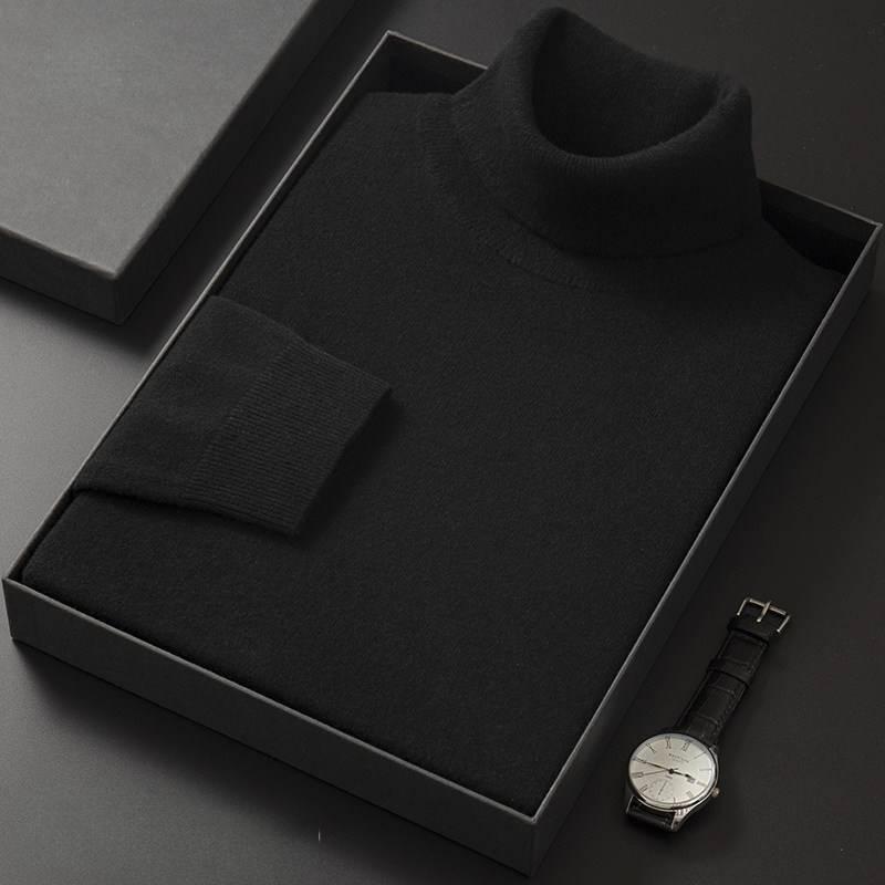 Men’s Turtleneck Jumper – Premium Autumn Knitwear