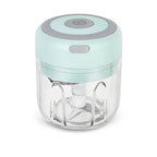 Rechargeable Mini Electric Garlic Crusher – Cordless Garlic Press & Food Processor
