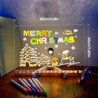 GlowSketch™ LED Drawing Board – Reusable Creativity, Soothing Night Light & USB Rechargeable for Kids