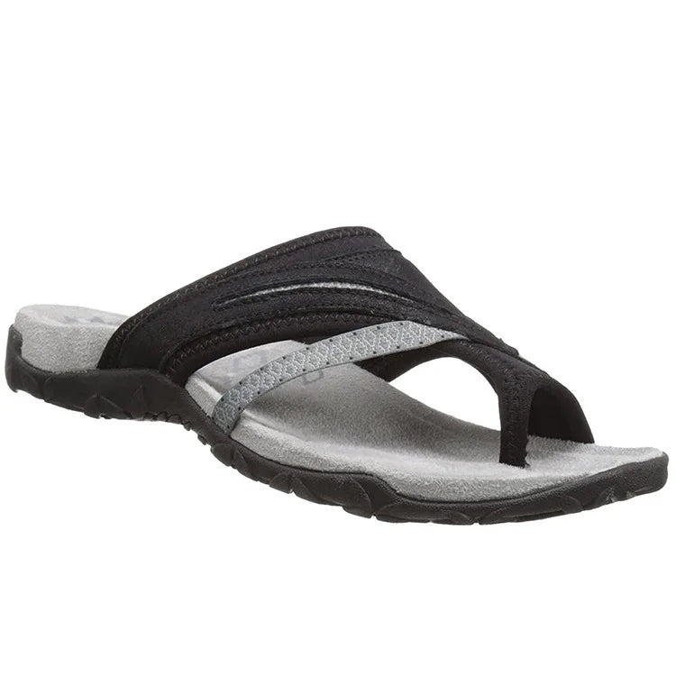 Sandals For Women Comfortable Casual Cross Strap Flip-flops