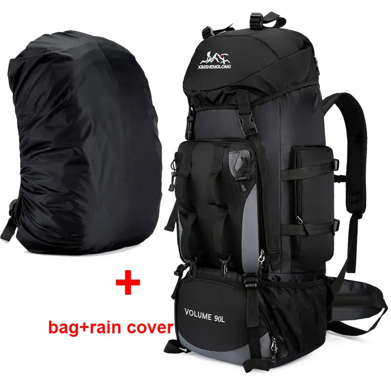Sac à Dos de Randonnée Étanche 90L – Sac de Trekking et Camping