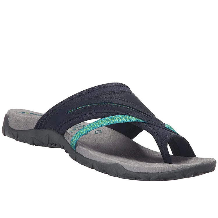 Sandals For Women Comfortable Casual Cross Strap Flip-flops