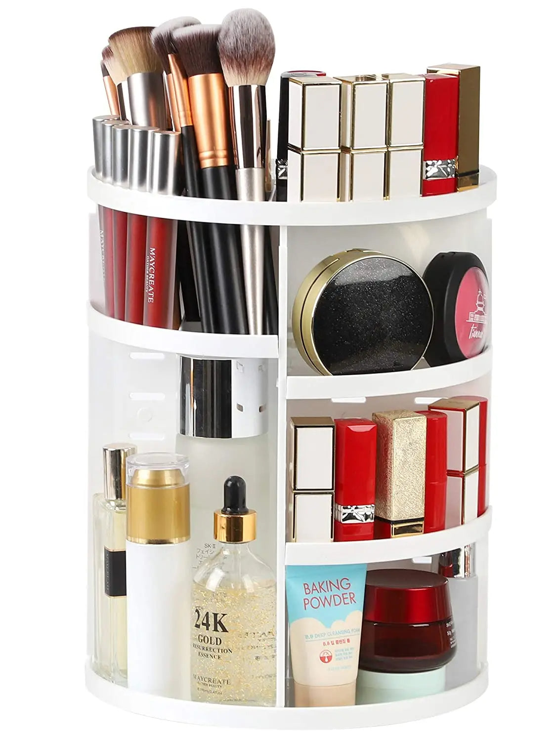Organisateur de Maquillage Rotatif à 360°