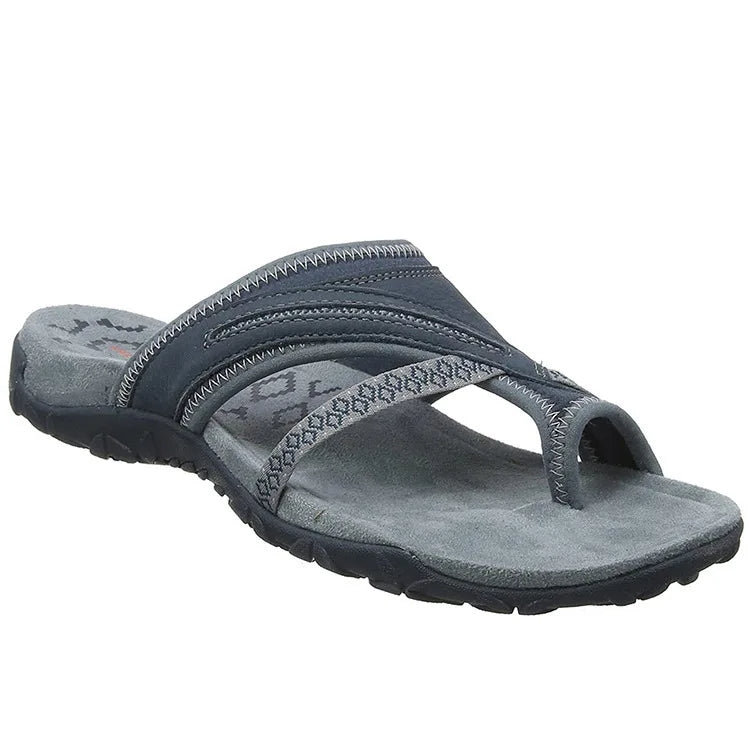 Sandals For Women Comfortable Casual Cross Strap Flip-flops