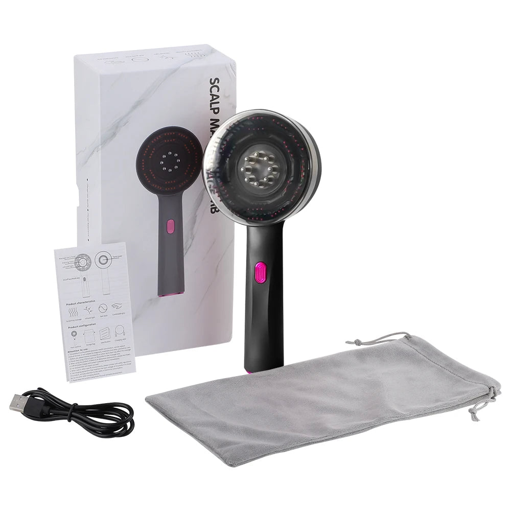 Electric Massage Comb - Red Light Scalp Therapy