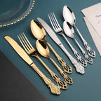 Elegant Stainless Steel Cutlery Set for the Kitchen