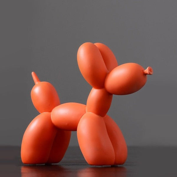 Sculpture de Chien en Ballon Abstrait