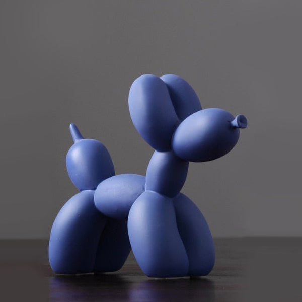 Sculpture de Chien en Ballon Abstrait