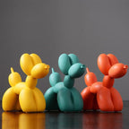Sculpture de Chien en Ballon Abstrait