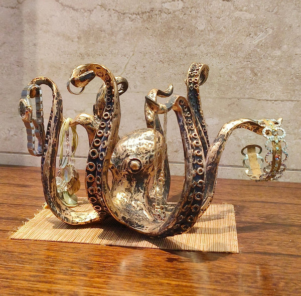 Rustic Octopus Mug Holder