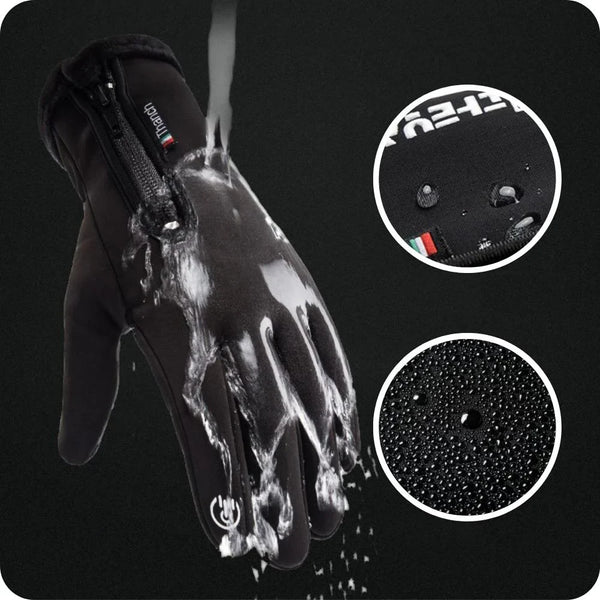 Waterproof Winter Gloves with Touchscreen Function
