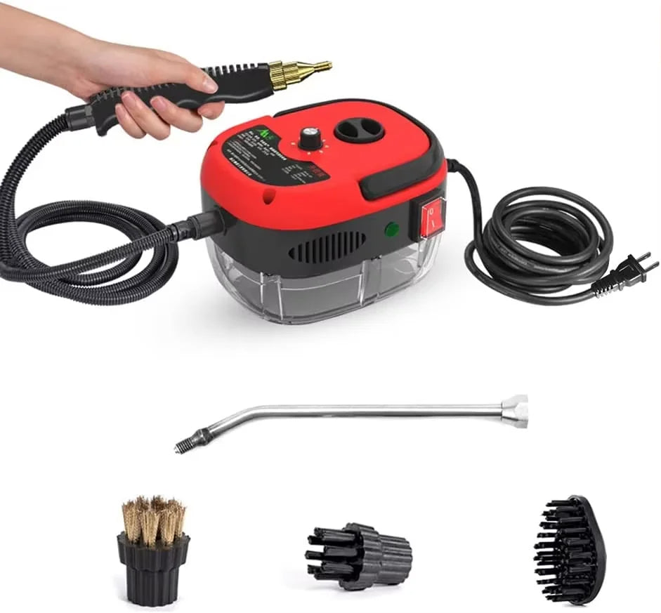 Nettoyeur Vapeur 2500W avec Haute Pression – 6 Niveaux pour Maison et Cuisine