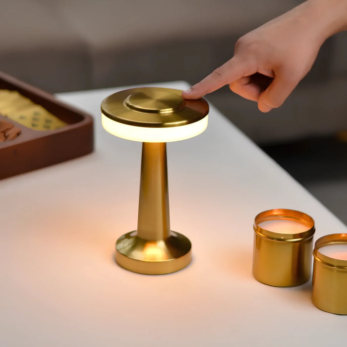 Lampe de table LED rechargeable sans fil